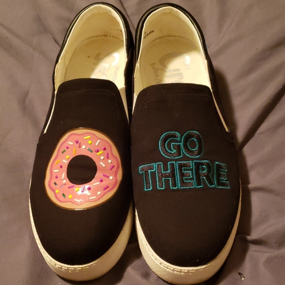 Not for resale SAMPLE circus shoes